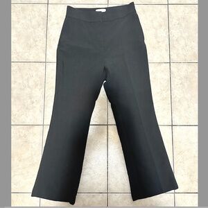 H&M Women's Black Dress Pants Ankle/Crop High Waist Size US 6 LIKE NEW